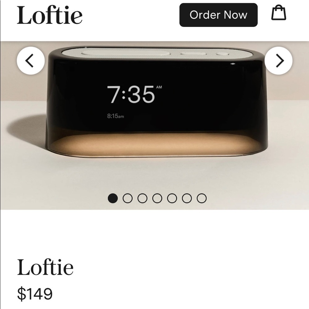 Loftie Alarm Clock